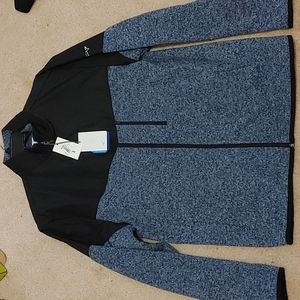 Greg Norman full zip sweater jacket,  NEW